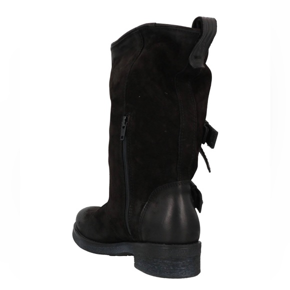 Metisse Italian leather boots with silver stud details - Picture 4 of 8